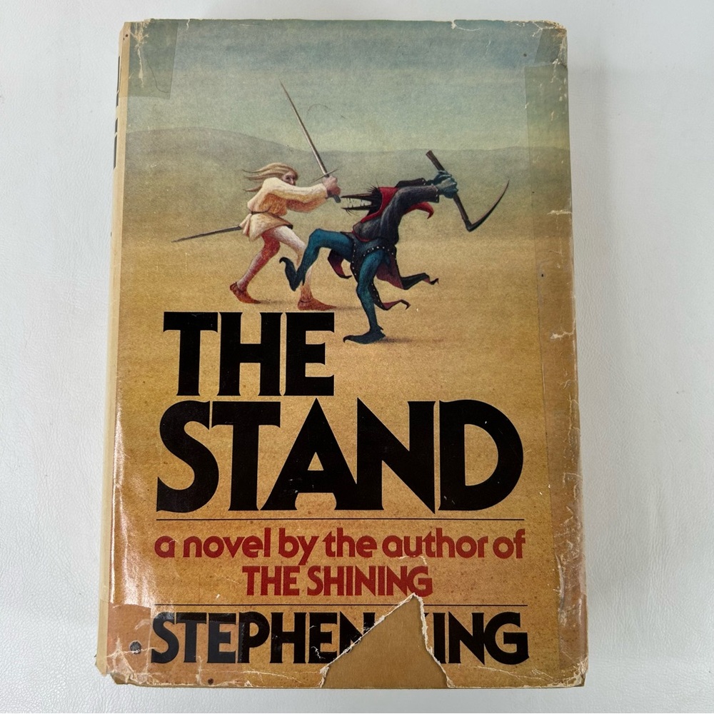 The Stand Stephen King 1978 Book Club Edition Hardcover U1 Gutter Code